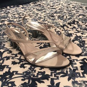 J. Renee Silver Shoe
